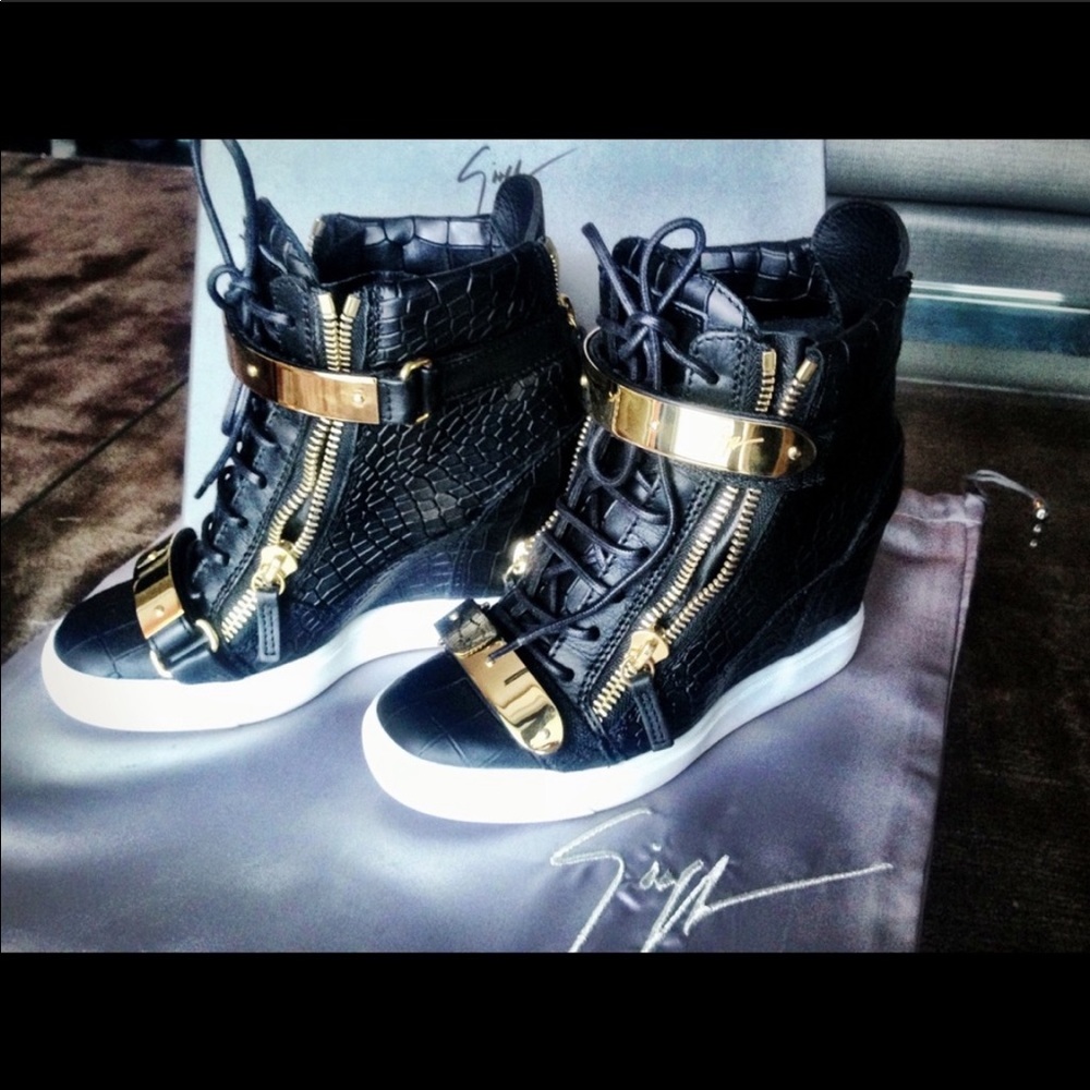 Giuseppe Zanotti wedge sneakers 37